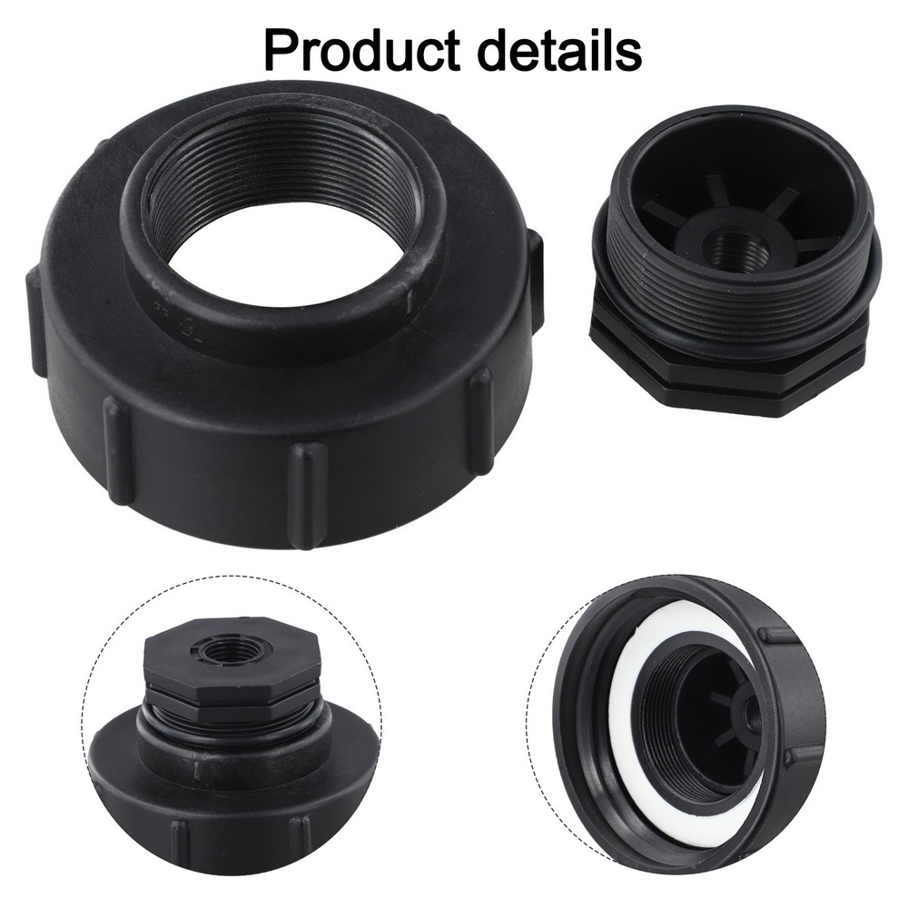 High Performance IBC Container Adapter S100x8 with Coarse Internal Thread
