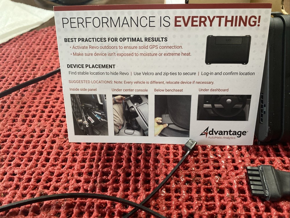 Advantage REVO 3000 GPS Vehicle Tracker