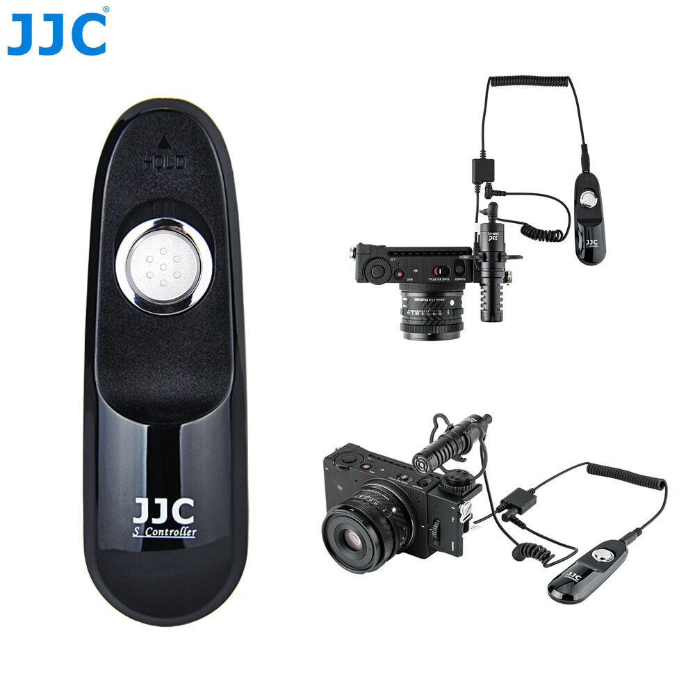 JJC Wired Remote Switch Control + Microphone Cable for Sigma FP fp L as CR-41