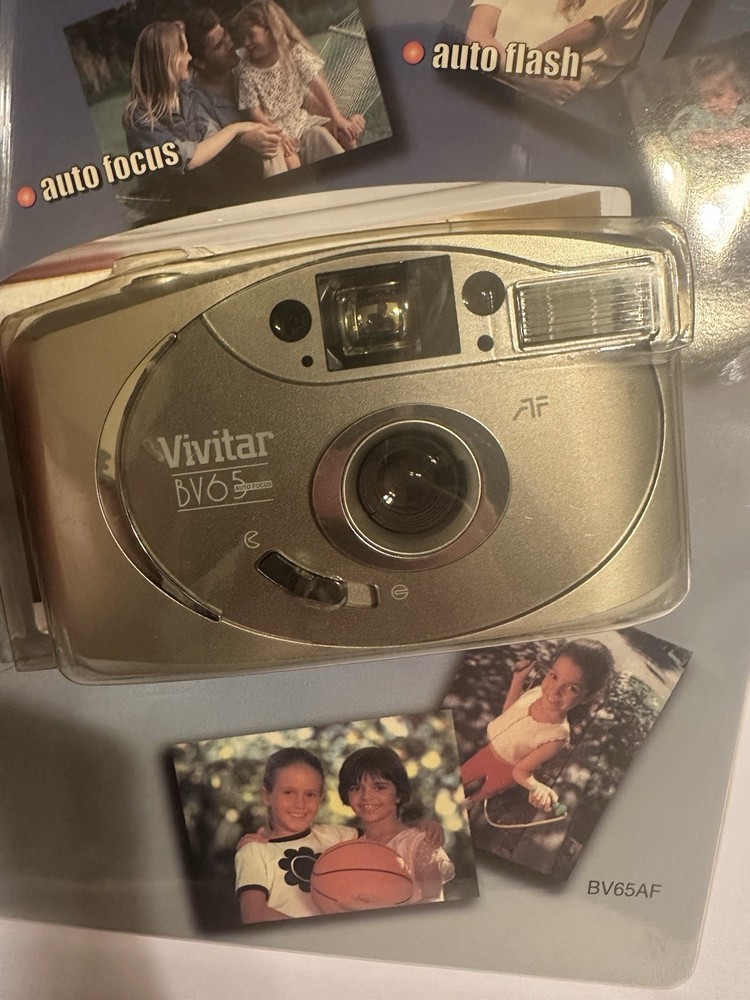 NEW! Vivitar BV65 Point and shoot 35mm Camera