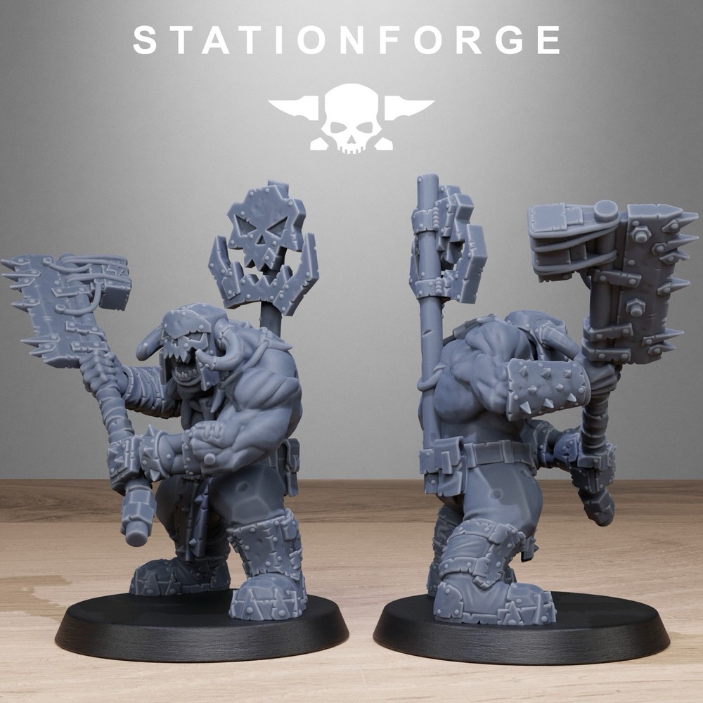 Orc Bros Infantry Unit, Stationforge