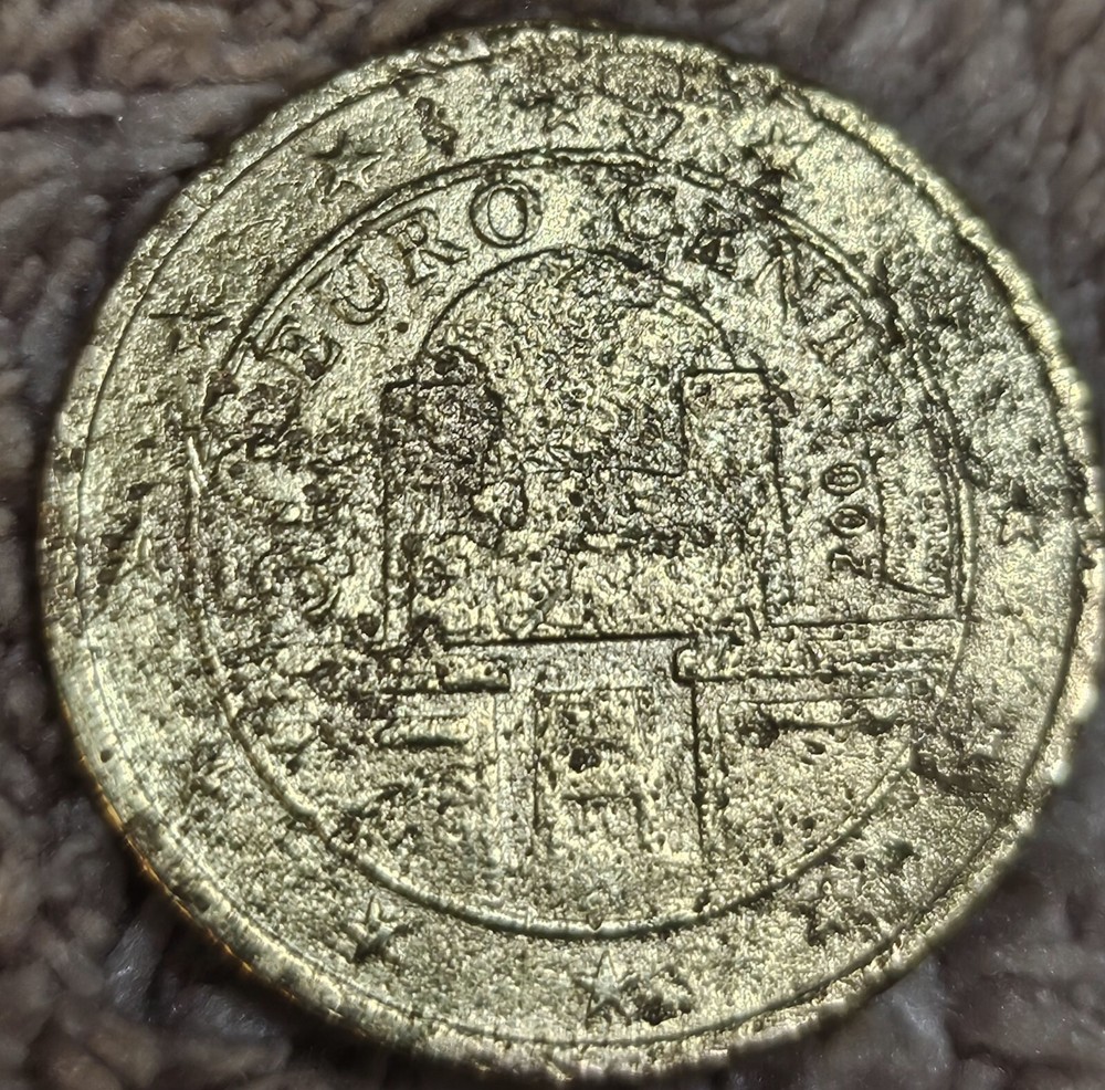50 Cent Austria 2002, with variations/errors circulation/coin