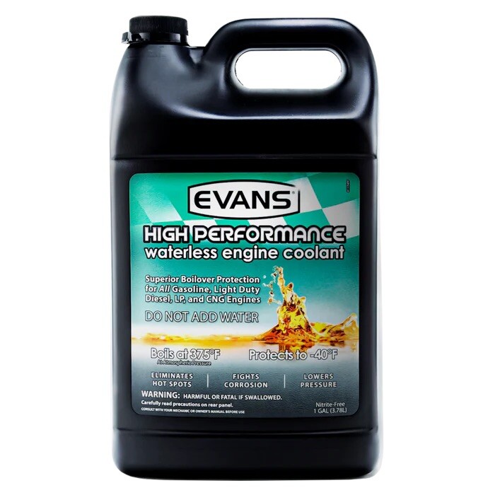 Evans High Performance Waterless Engine Coolant 1 Gallon