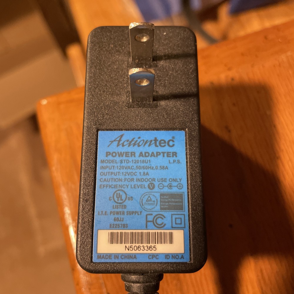Actiontec Action Tec Power Adapter M1424WR (used)