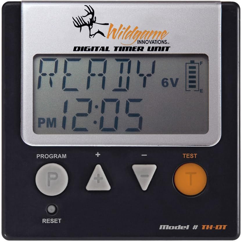WILDGAME INNOVATIONS Trophy Hunter Digital Timer for Hunting Game Feeder | Durab