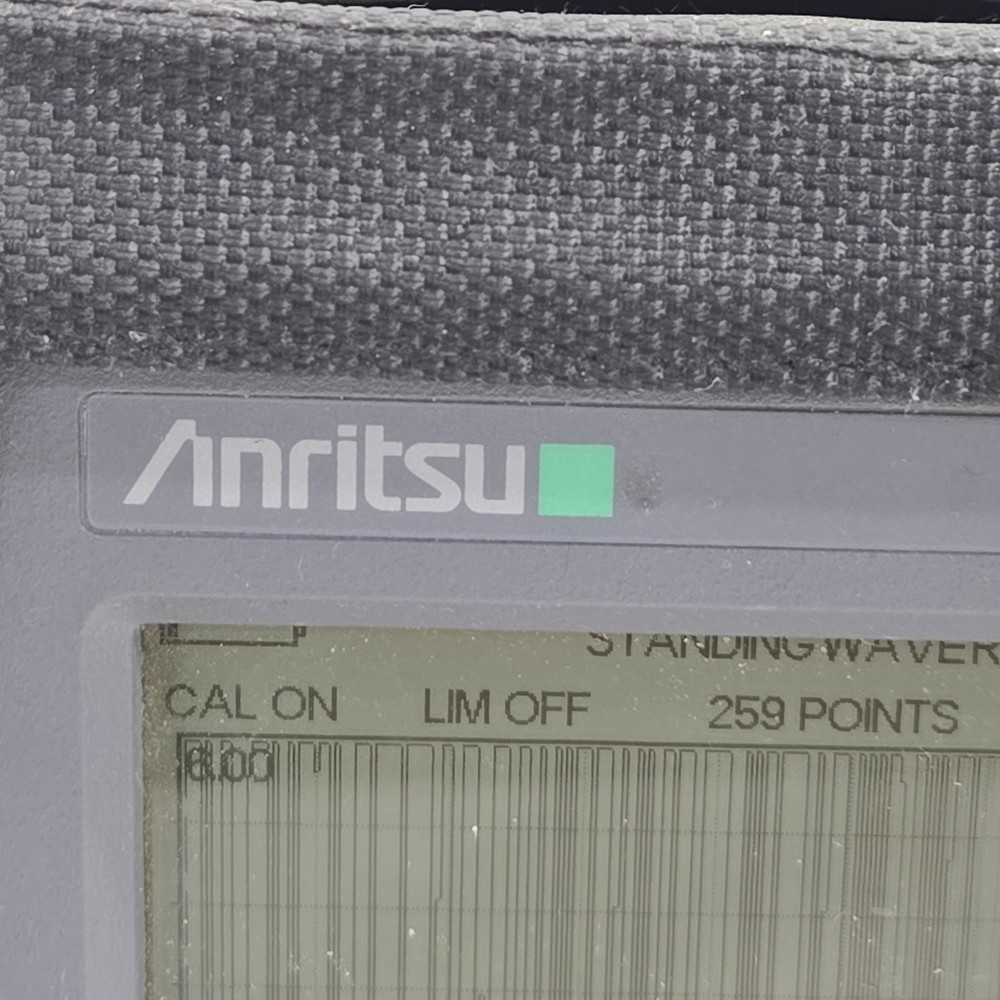 Anritsu S331C Site Master Analyzer With Carrying Case Bag & Power Supply