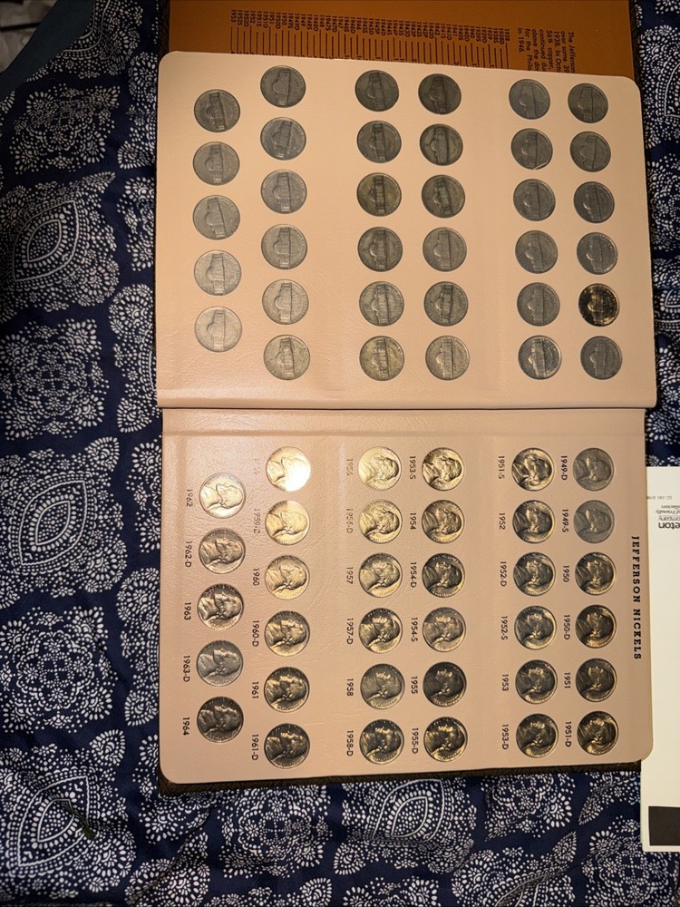 Jefferson Nichols, Including Proof Only Issues 1938–2002
