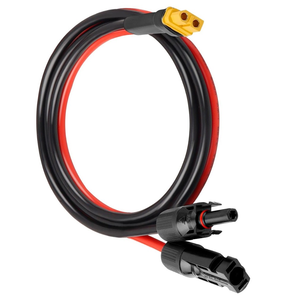Solar Panel Extension Cable Wire XT60 Female to Solar Connectors