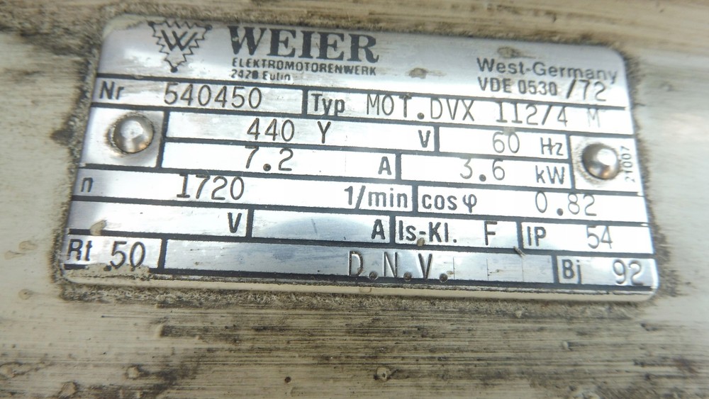 BLOCKER HLF 2/77 25BAR Compressor Used