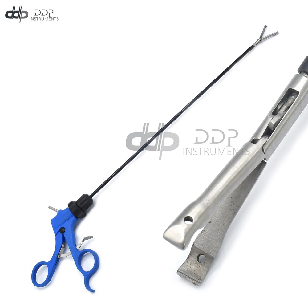 Lap Babcock Forceps 4mmx25mm Blue Plastic Handle Instruments LP-056