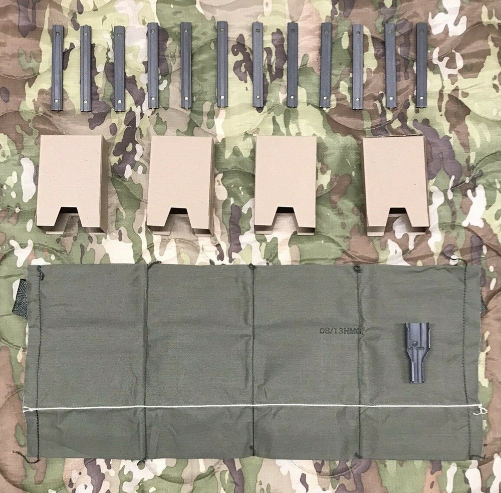 USGI Repack Kit 5.56 Stripper Clips Bandolier , Cardboard Inserts , Guide