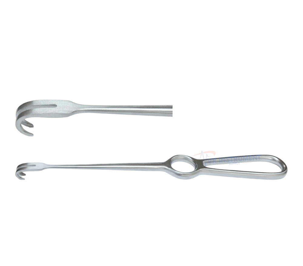 Volkman Retractor 8.5" Sharp 2 Prongs Veterinary Surgical Instruments Tools