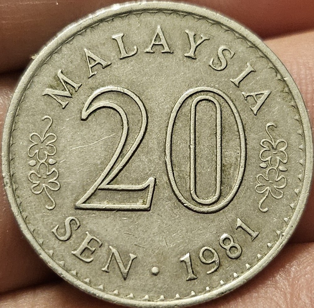 Malaysia 20 Sen 1981 VF