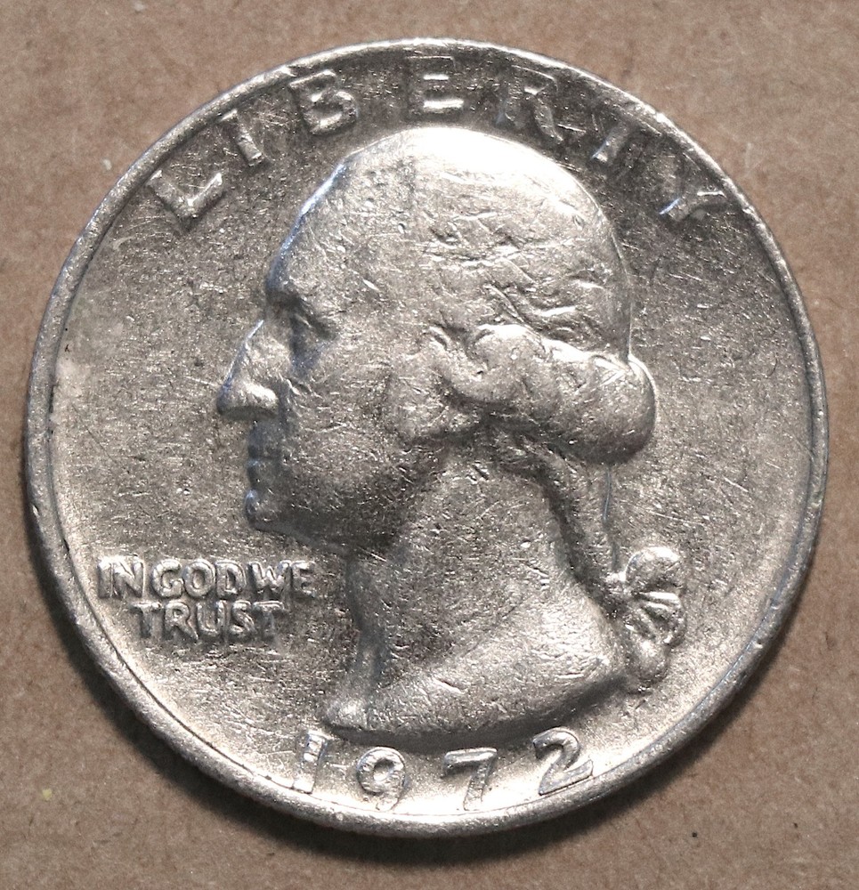 1972 P  Washington Quarter