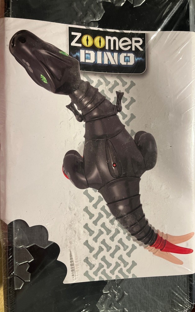 Zoomer Dino Black Onyx T Rex Remote Control Interactive Robot SpinMaster. SEALED