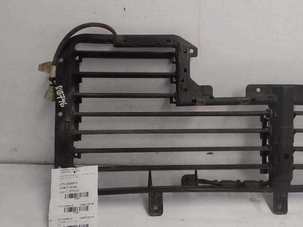 Active Air Shutter from 2018 Silverado 1500 5.3L 12556633