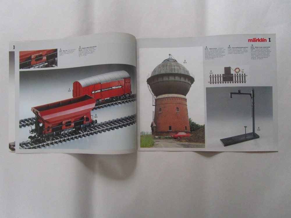 1981 Marklin Train Catalogs, 81 New Items, OH, Z, I