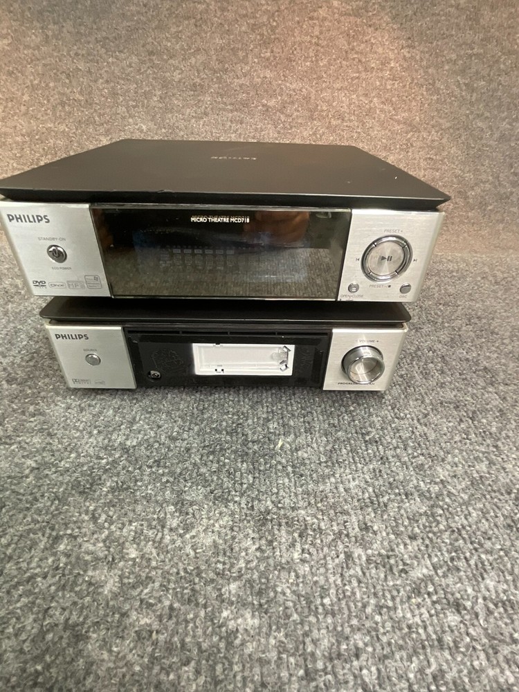 Philips MCD718/37 Micro Theatre System DVD Player Tuner Amplifier