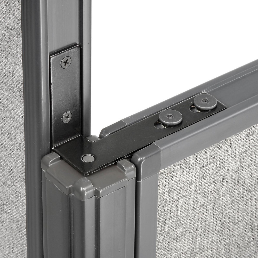 Office Panels High-Low 90 Degree Connector Kit For 60" Low Panel