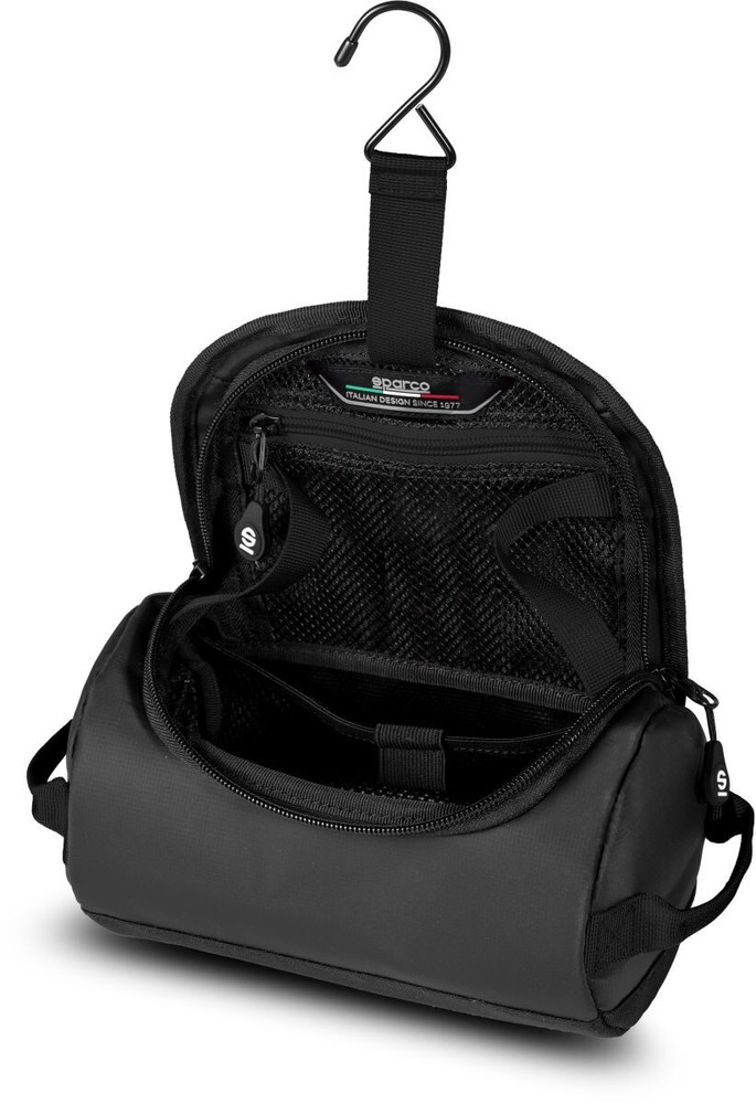 Sparco Baja Wash Bag Multiple Storage Pockets Handle/Shoulder Strap
