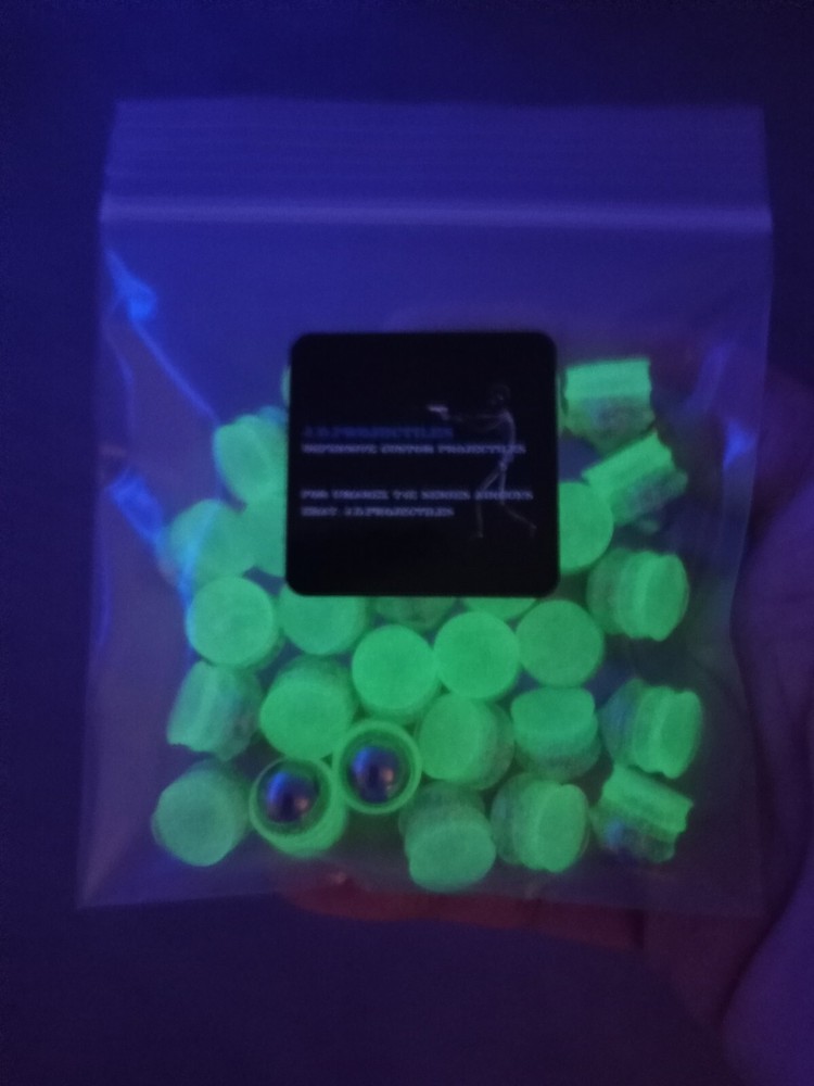 HDR.50 T4E GHOST TRACER💥AMMO 30X HARD IMPACT 4.9GRAM!