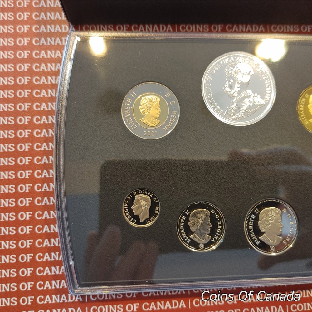 2021 Canada Special Edition Colored Silver Dollar Set - Bluenose #coinsofcanada