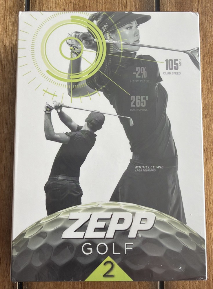 Zepp Golf 2 Kit 3D Swing Analyzer Activity Tracker ZA2G1NE NEW Unused Open Box
