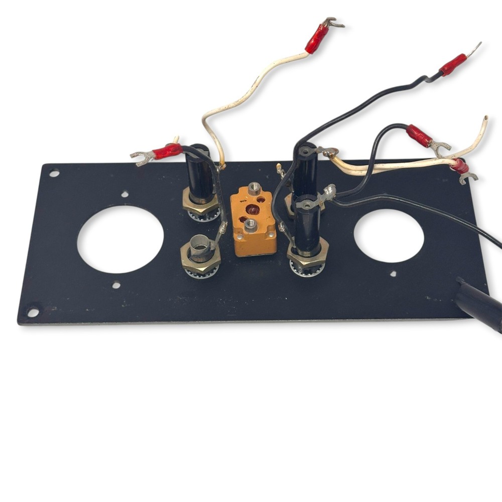 Industrial Electrical Control Panel 105-125V Klixon Reset Fuse Panel