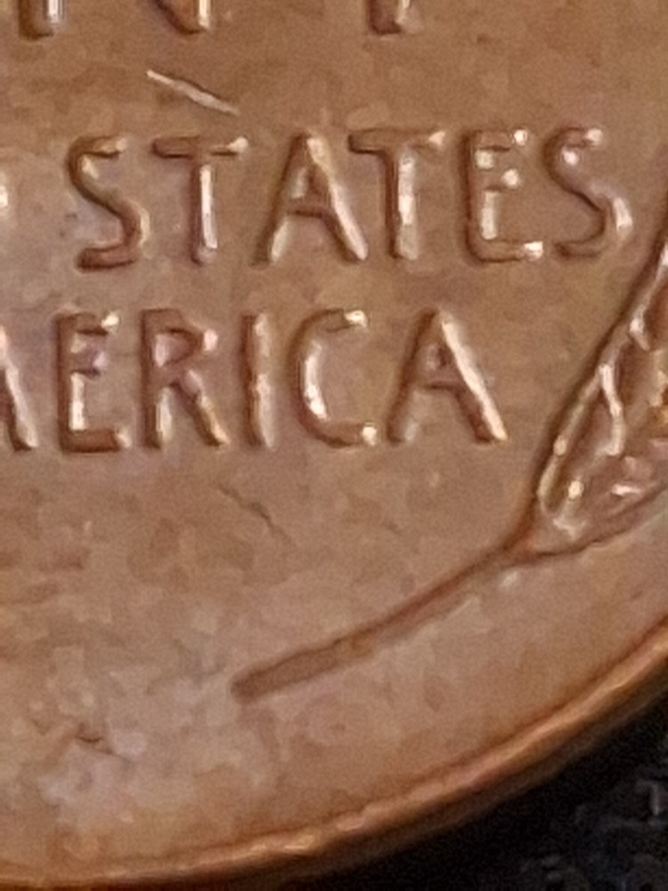 1958 Lincoln Wheat Cent Error L on Rim
