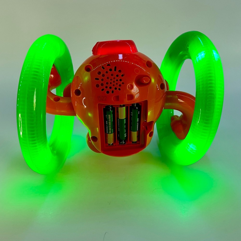 Bright Starts Roll & Glow MONKEY Interactive Musical LightUp Rolling Toy Kids II