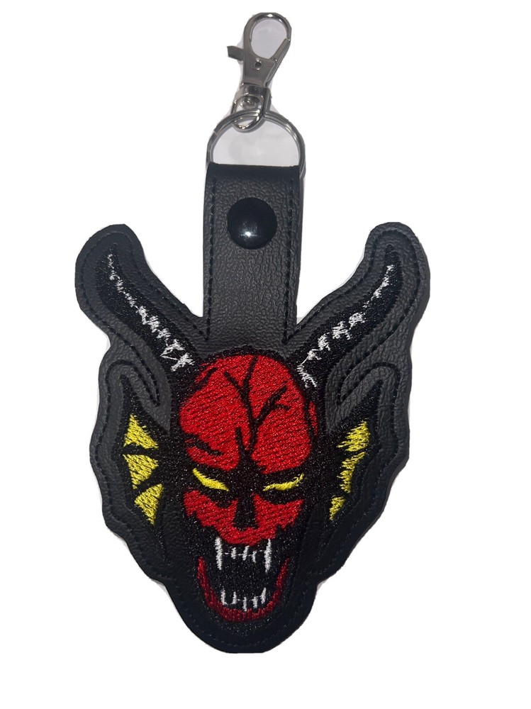 Hellfire  club stranger things Embroidered Key Chain