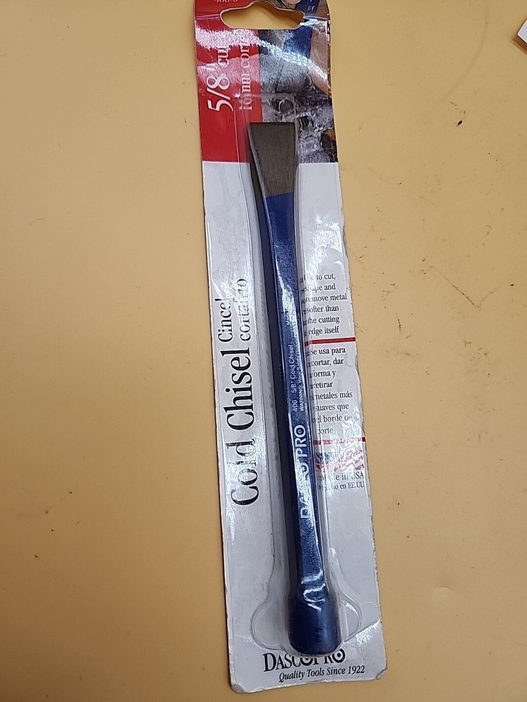 DASCO PRO 406 Cold Chisel,5/8 In 16mm Corte