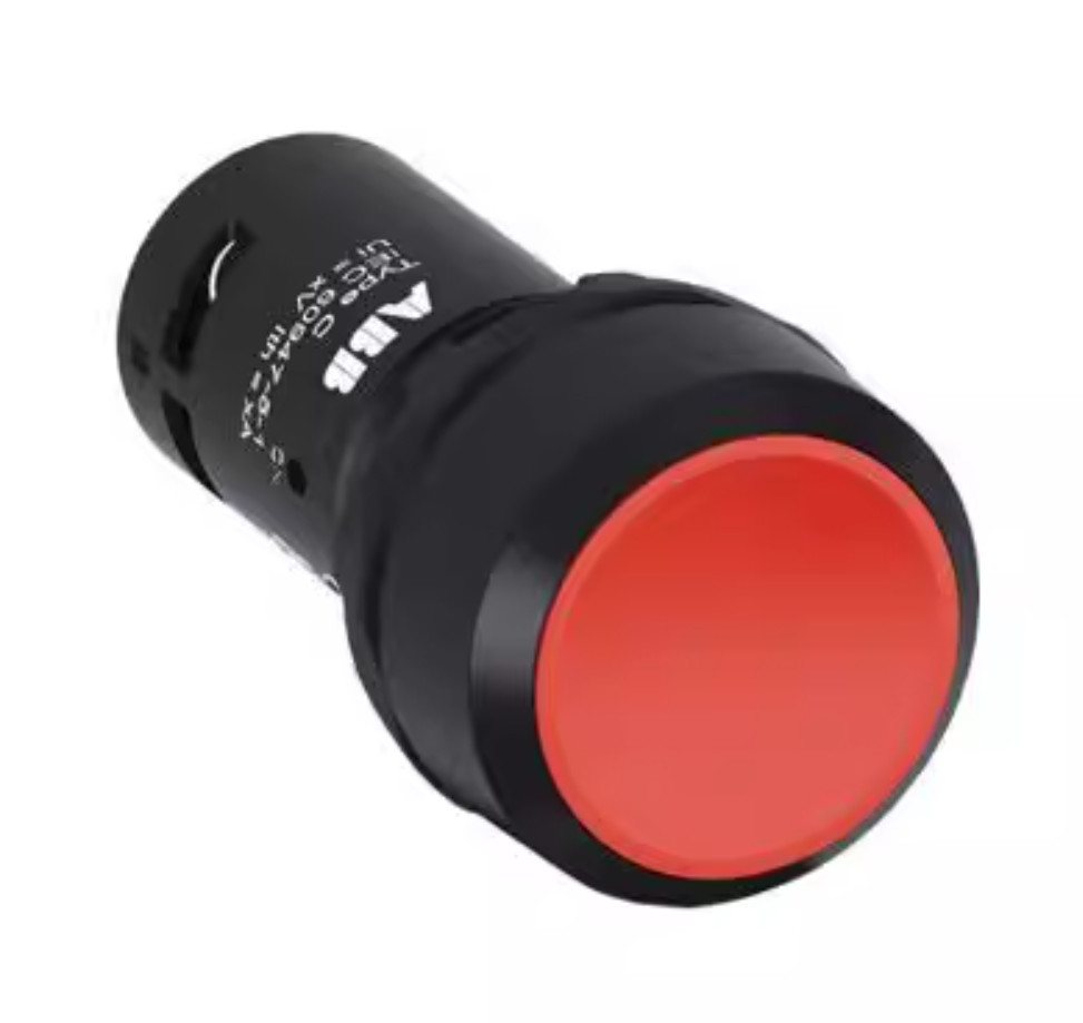 5PC New ABB Red flat button without light CP1-10R-11 #LL