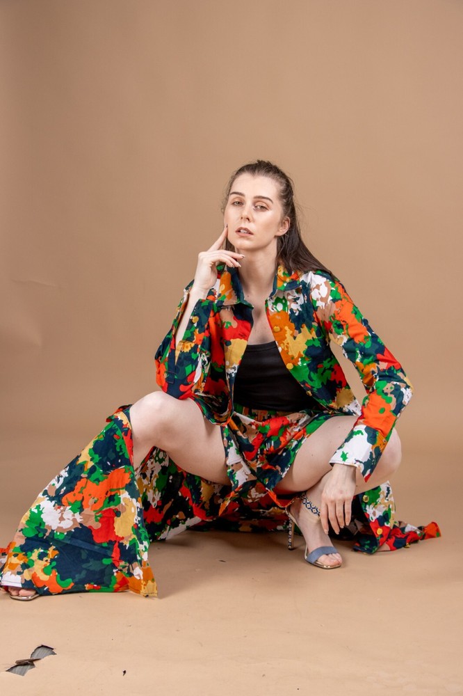 Floral Kimono Coats Jacket