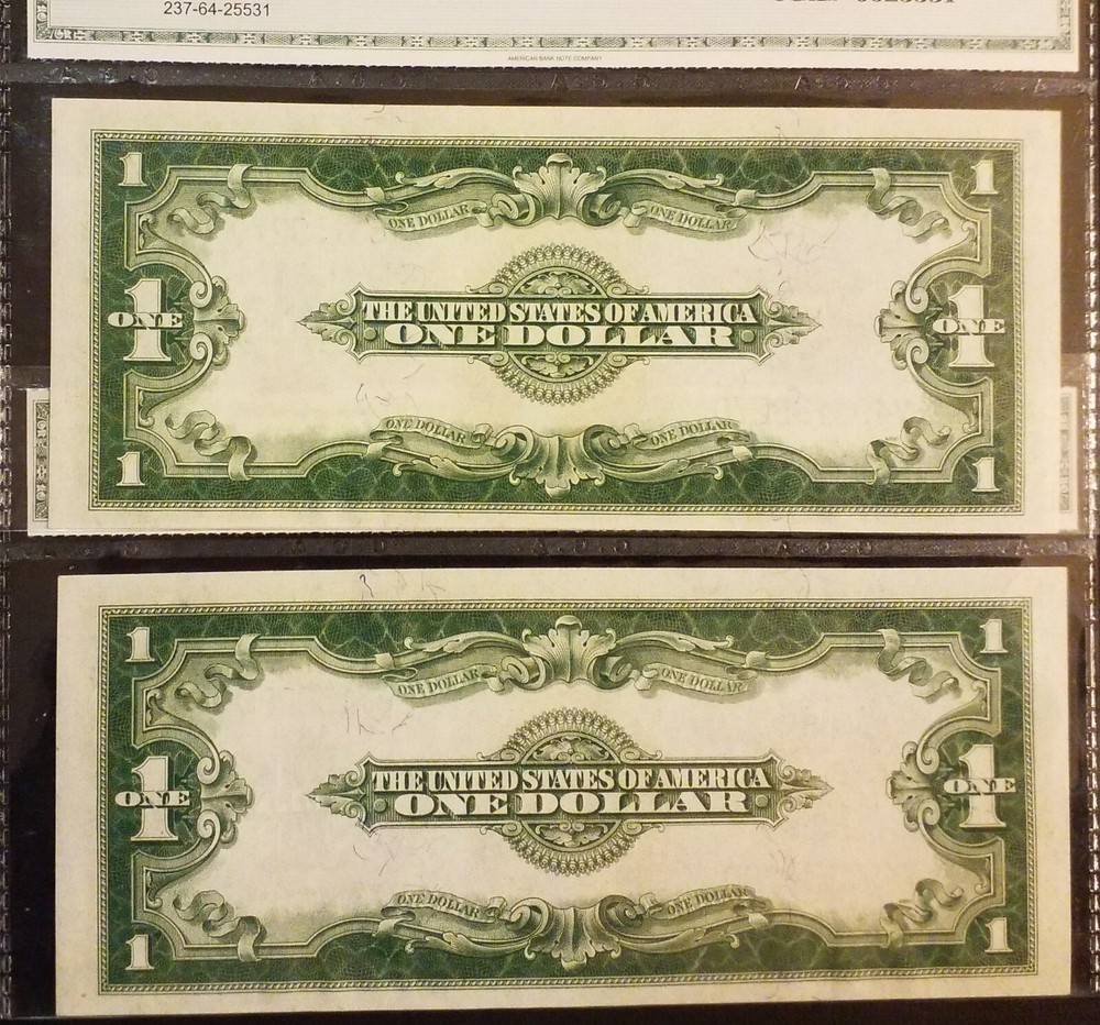 1923 $1 Silver Certificate Cut Sheet (Fr. 237) - Uncirculated