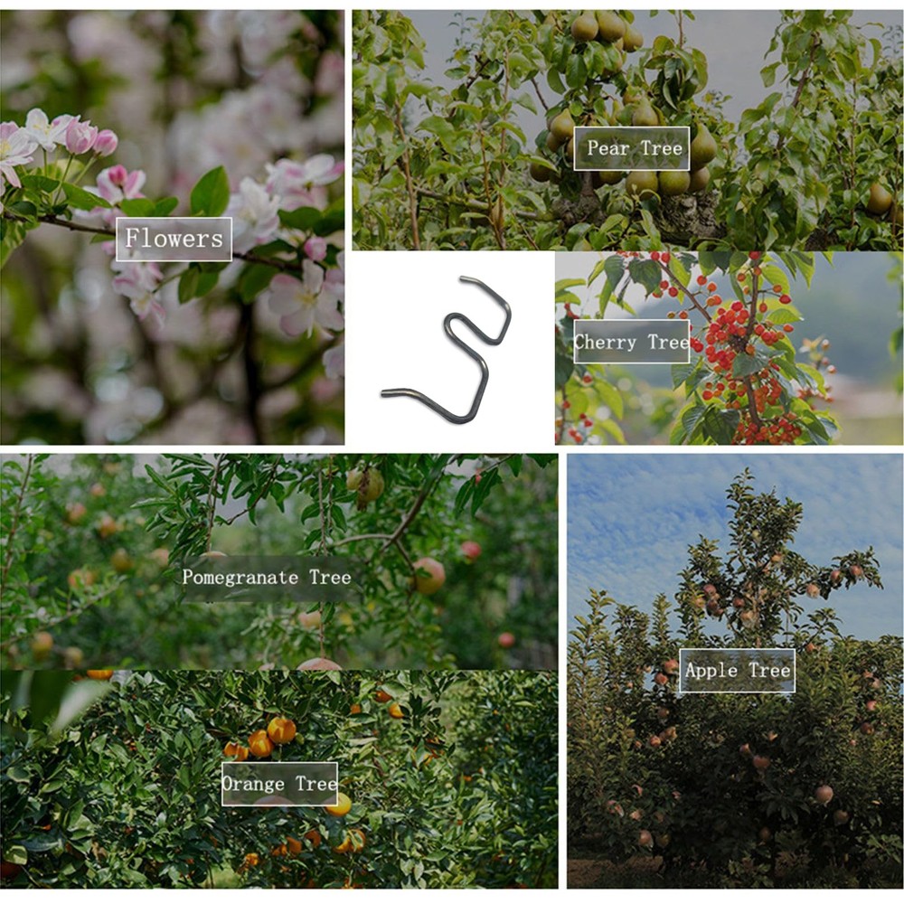 Fruit Tree Branch Puller 16PCS, 5.1 inch Fruit Tree Limb Spreader, Fruit Tree...