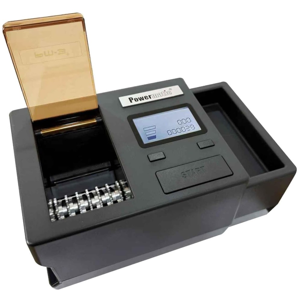 III+ Cigarette Maker - Digital One-Button Operation with Jam Protection & Hopper