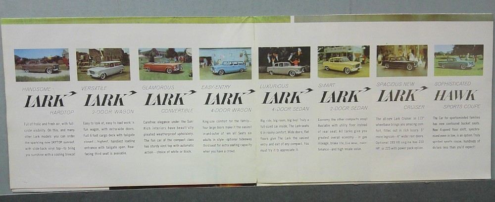 1961 Studebaker Lark Sales Folder