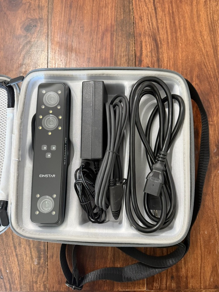 Shining 3D Einstar Handheld 3D Scanner-Slightly Used w/ Case & Calibration Board