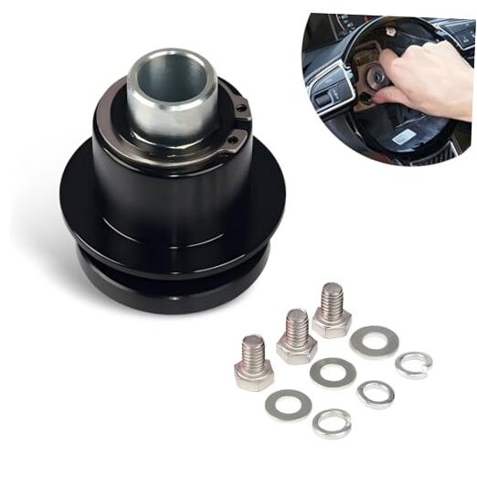 3 Hole Steering Wheel Quick Release Hub Adapter, 360 Steering Wheel Quick