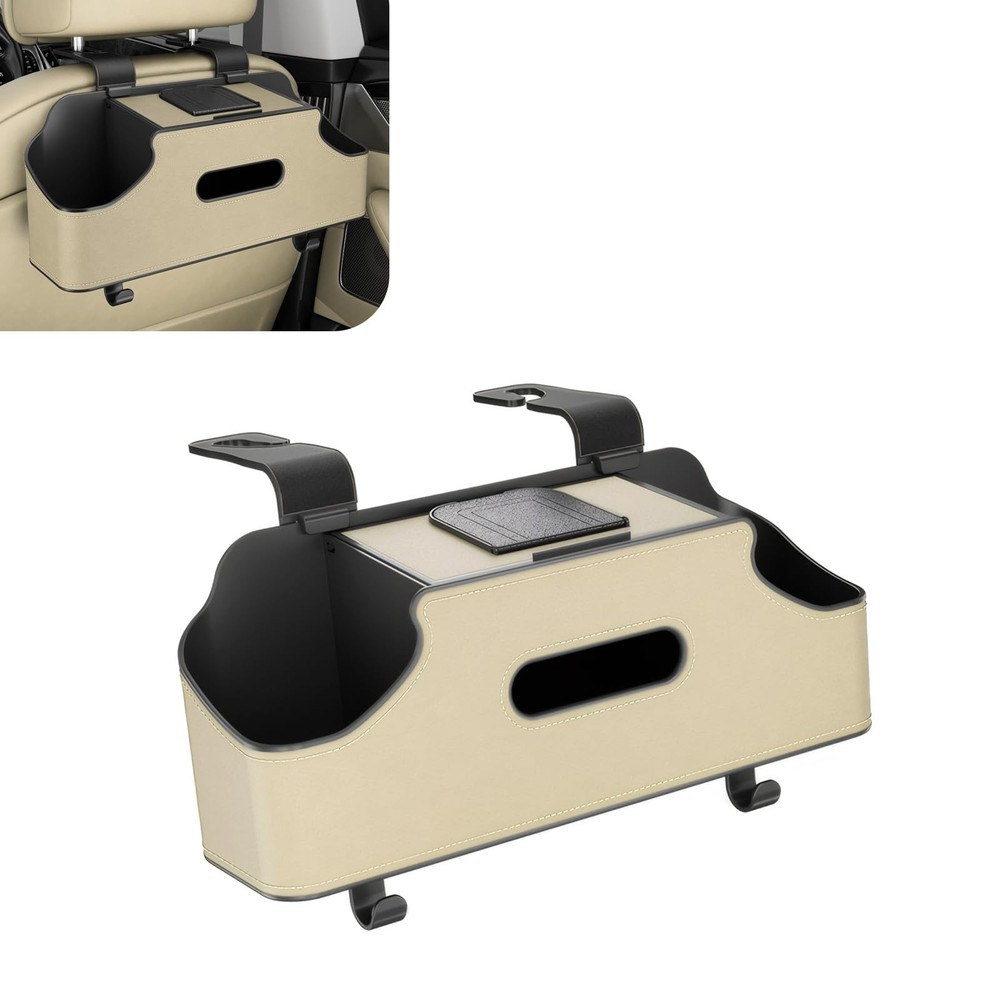 Nomocale 1 PC Car Seat Back Organizer, Car Back Seat Multi-Function Storage B...