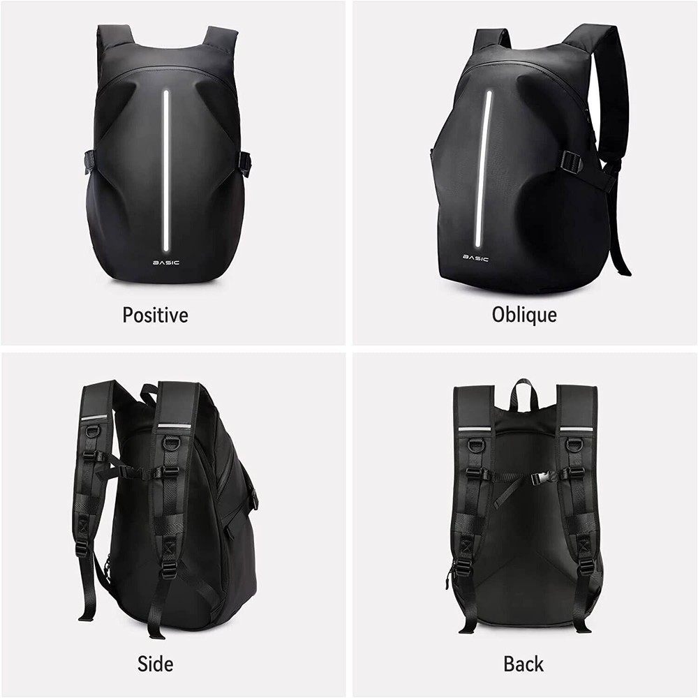 Motorcycle Backpack Waterproof Helmet Bag Luggage Cycling Backpack