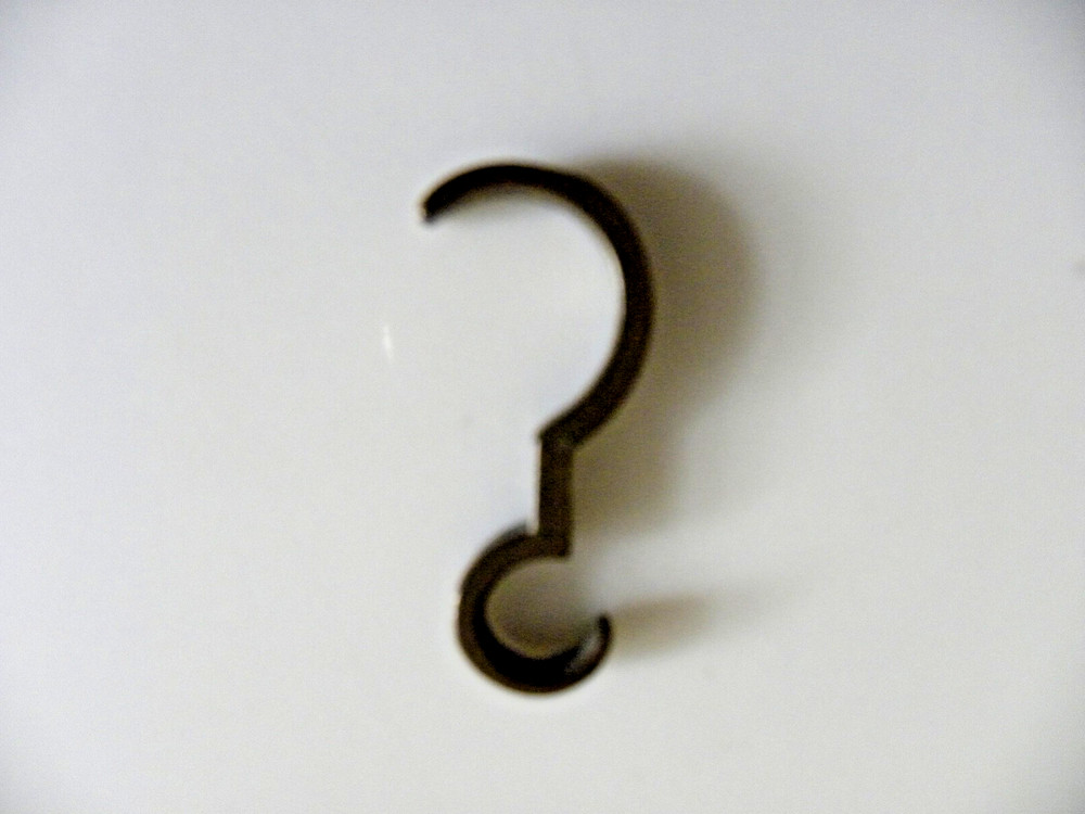 1 Brass Victorian Picture Rail Hangers Molding Hook