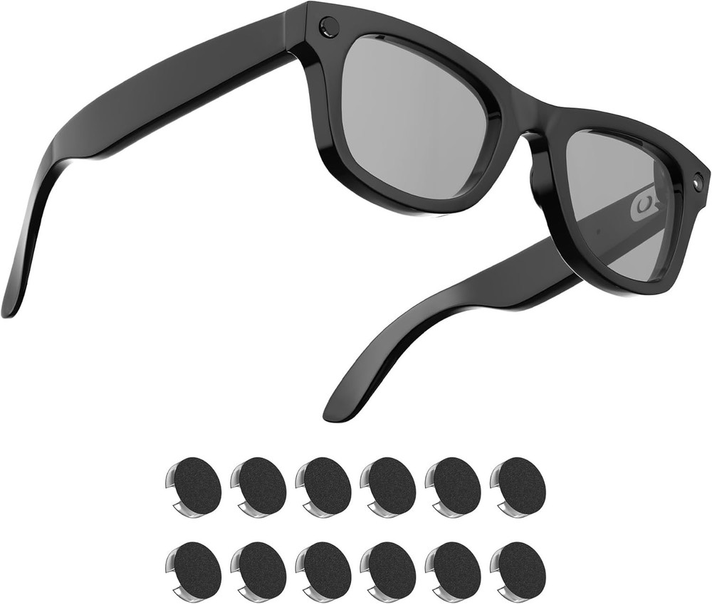 LED Light Blocking Stickers Compatible with Ray-Ban Meta Gen 2 Wayfarer/Skyler/H