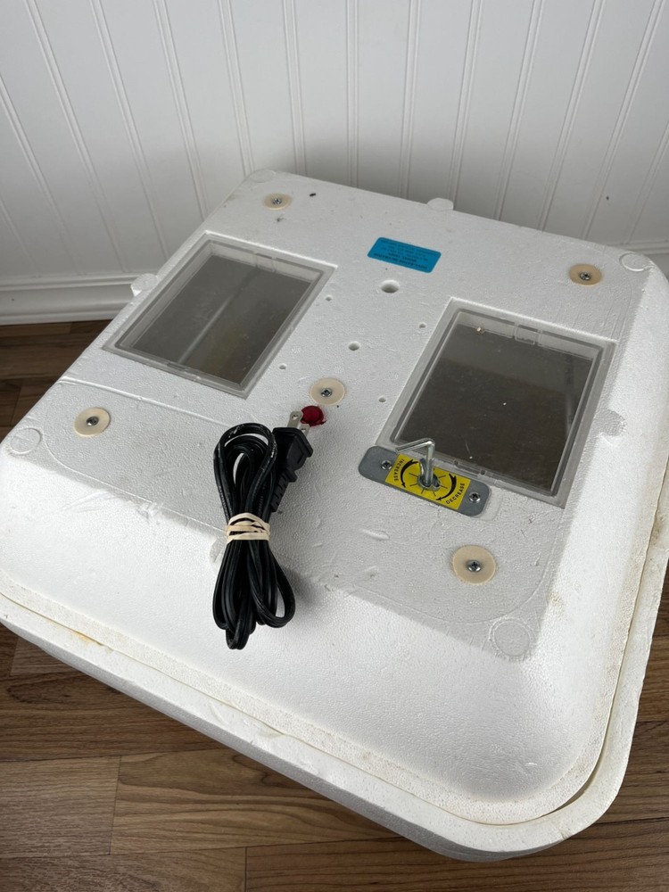 Electronic Thermostat Hova-Bator Incubator W/ Automatic Egg Turner Combo