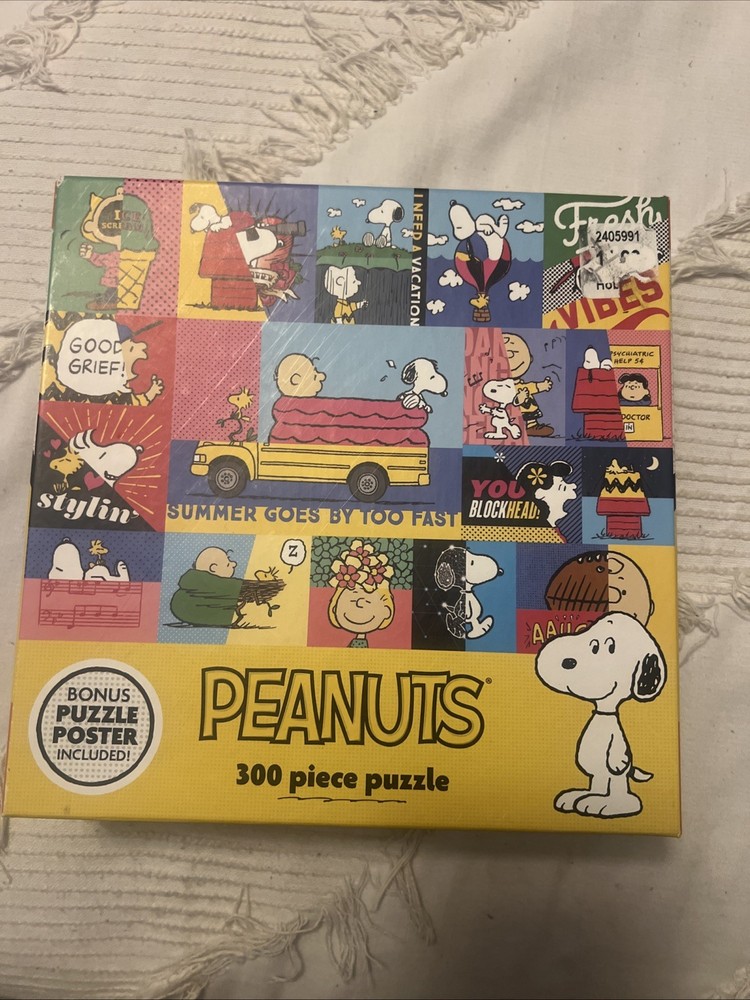 New PEANUTS 300 piece Puzzle