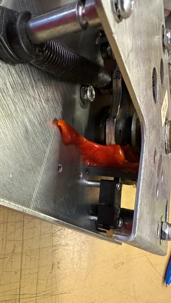 Handle bumper/snubber, direct OEM part replacement.