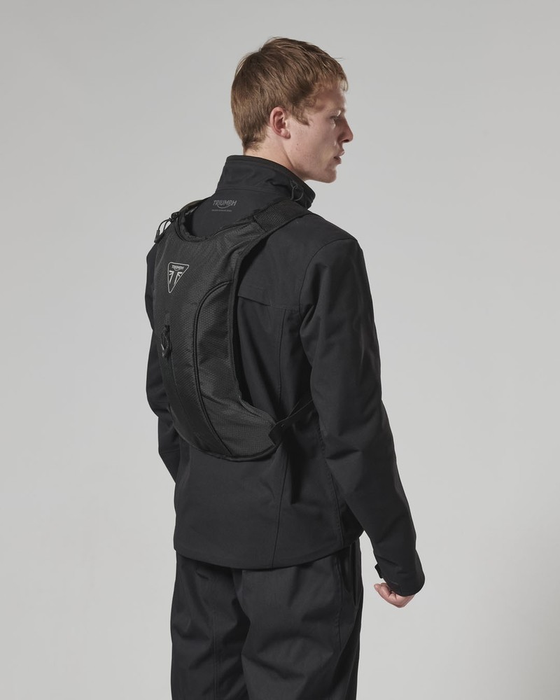 Triumph Motorcycles MLUA24003 - 2L Hydro Backpack Hydration Pack Black