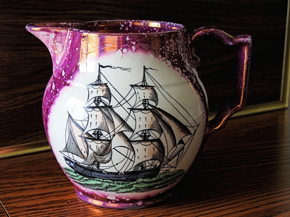 Vintage Gray's Pottery Vintage Cream Pitcher