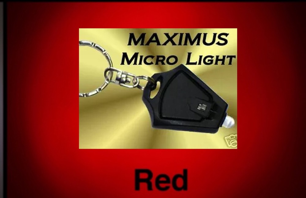 Micro Light Guy Astronomy Micro Light RED LED - 5 PACK - Stargazing Night Vision